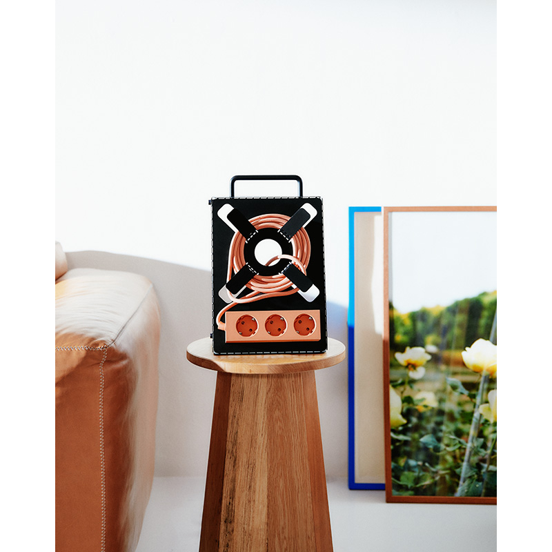 Accessoire luminaire Porte-câble POWER Charbon PEDESTAL