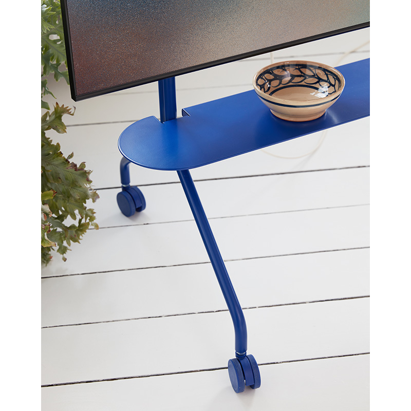 Meuble TV Support TV MOON ROLLIN' Ultramarine PEDESTAL