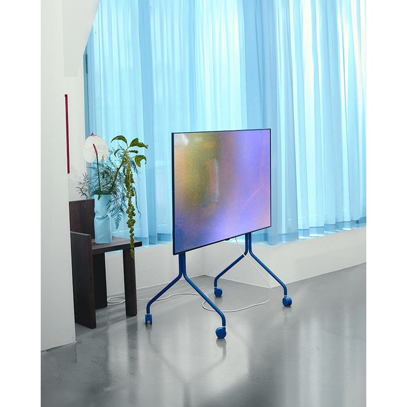 Meuble TV Support TV MOON ROLLIN' Ultramarine PEDESTAL