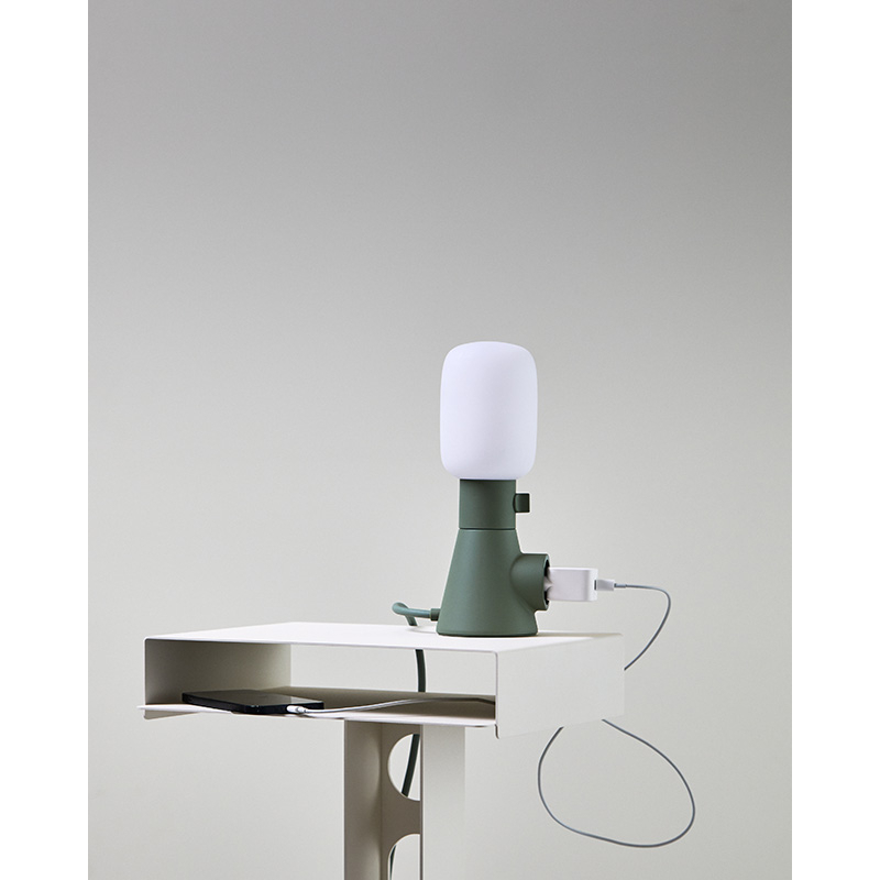 Accessoire luminaire Ampoule Plug-in POWER Vert Mousse PEDESTAL