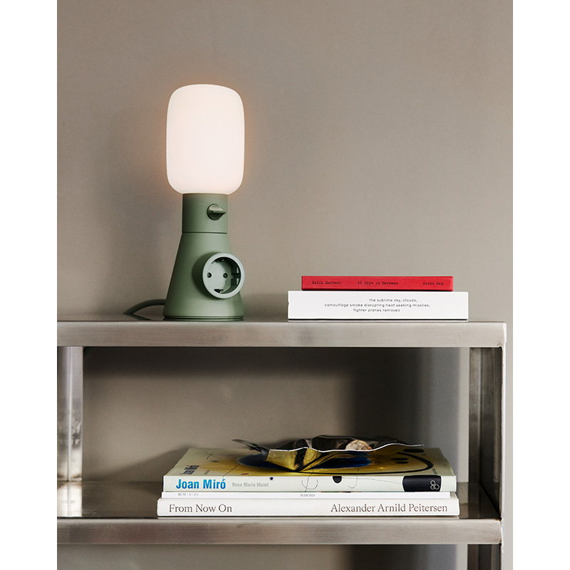 Accessoire luminaire Ampoule Plug-in POWER Vert Mousse PEDESTAL