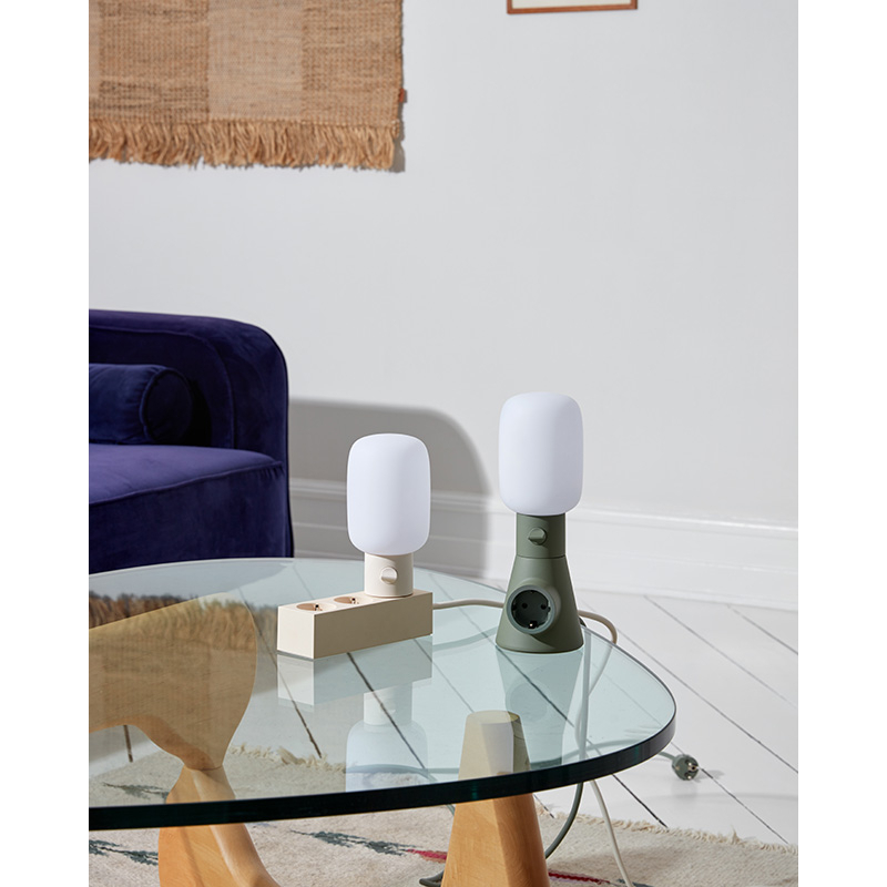 Accessoire luminaire Ampoule Plug-in POWER Vert Mousse PEDESTAL