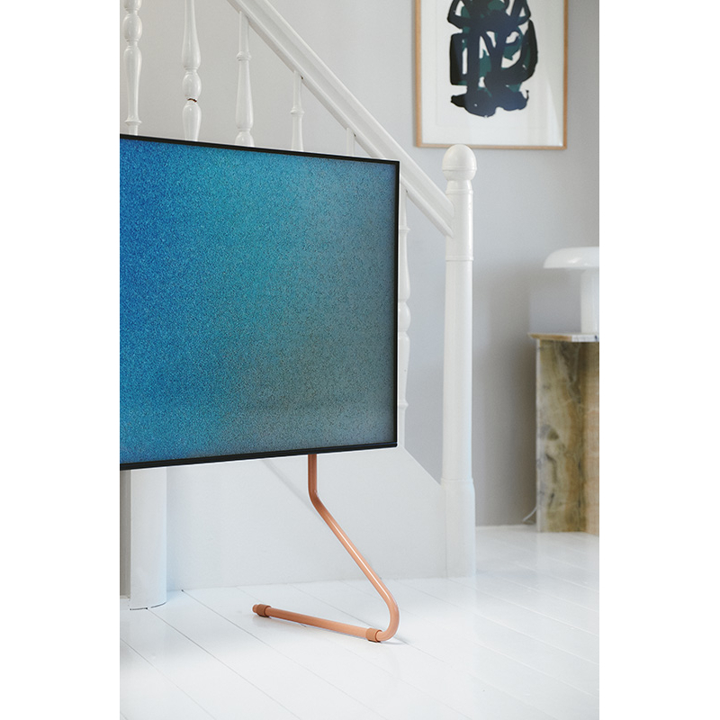 Meuble TV Support TV SWAY Vieux Rose PEDESTAL
