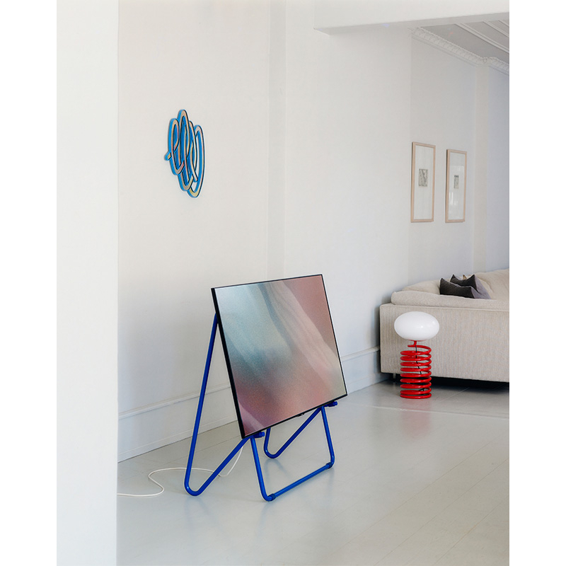 Meuble TV Support TV BLOOM Ultramarine PEDESTAL