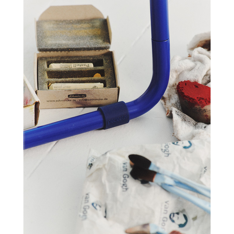 Meuble TV Support TV BLOOM Ultramarine PEDESTAL