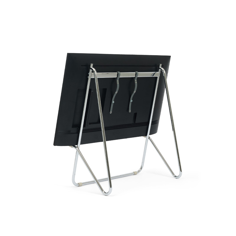 Meuble TV Support TV BLOOM Chrome PEDESTAL