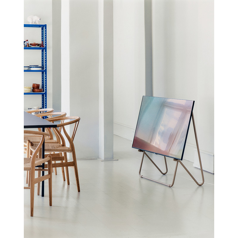 Meuble TV Support TV BLOOM Chrome PEDESTAL