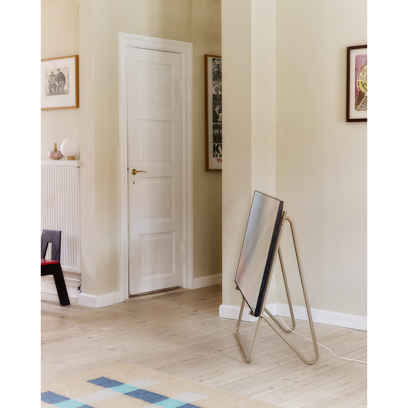 Meuble TV Support TV BLOOM Chrome PEDESTAL
