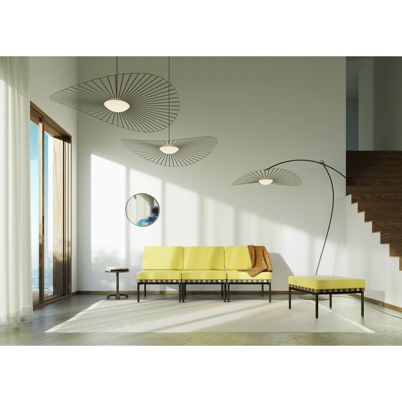 Lampadaire VERTIGO NOVA Noir/ blanc PETITE FRITURE