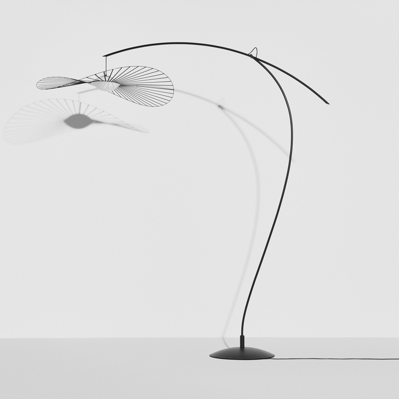Lampadaire VERTIGO NOVA Noir/ blanc PETITE FRITURE