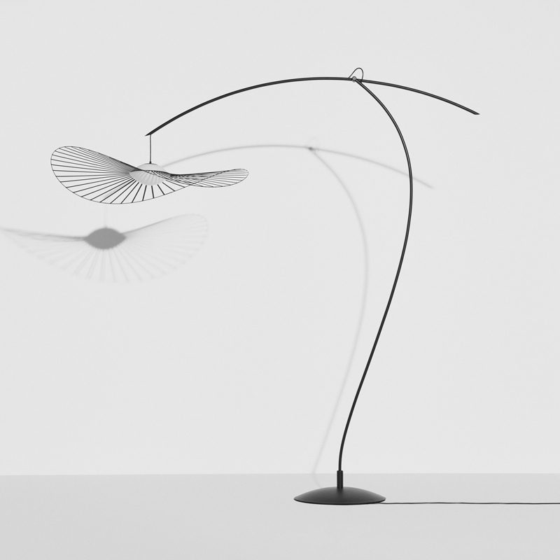 Lampadaire VERTIGO NOVA Noir/ blanc PETITE FRITURE