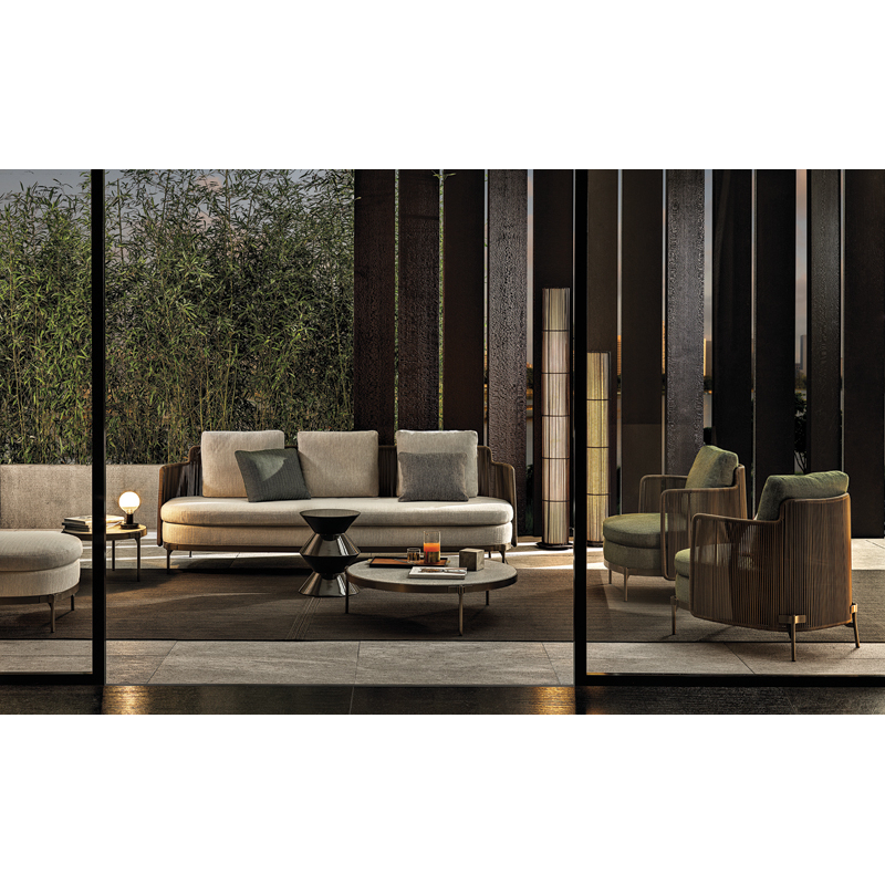 Fauteuil extérieur TAPE CORD OUTDOOR MINOTTI