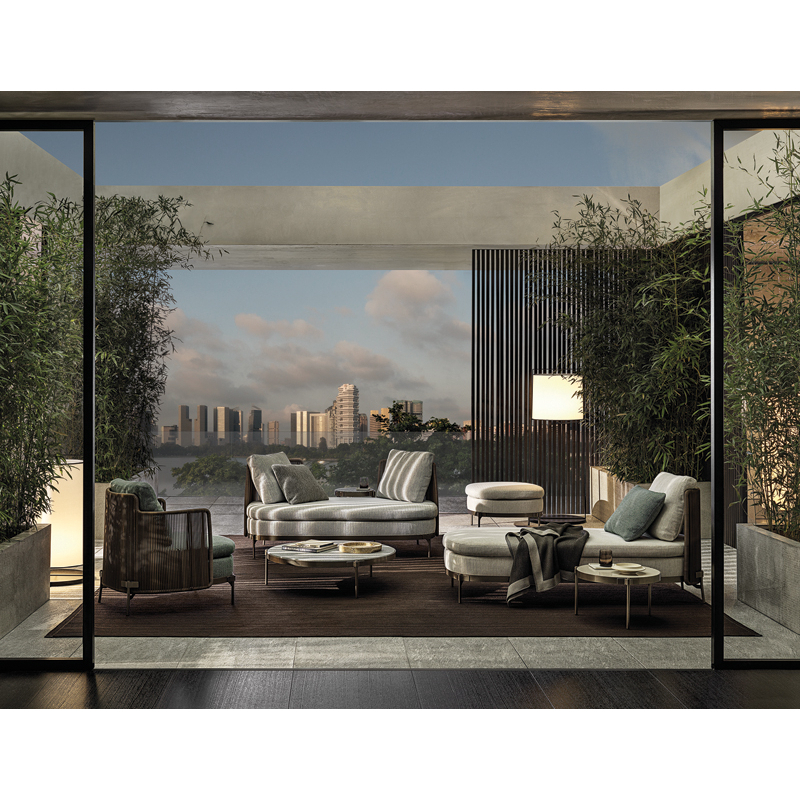 Fauteuil extérieur TAPE CORD OUTDOOR MINOTTI