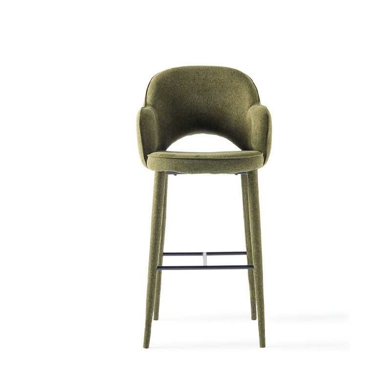 Tabouret haut COSY Vert olive POLS POTTEN
