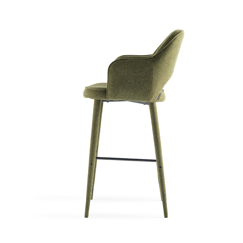 Tabouret haut COSY Vert olive POLS POTTEN
