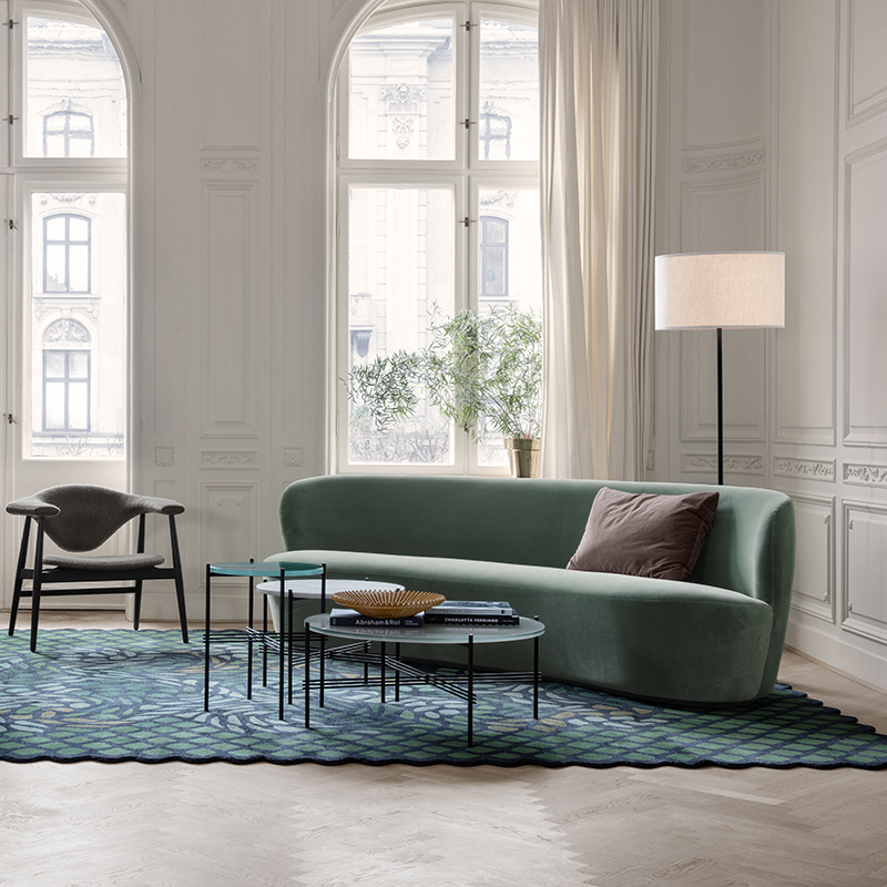 Lampadaire GRAVITY Acier noir GUBI