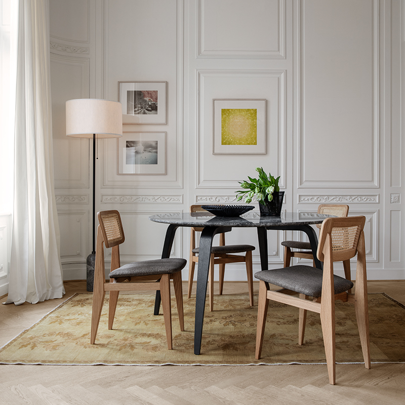 Lampadaire GRAVITY Acier noir GUBI