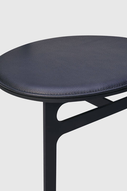 Chaise PARK PLACE Noir MAN OF PARTS