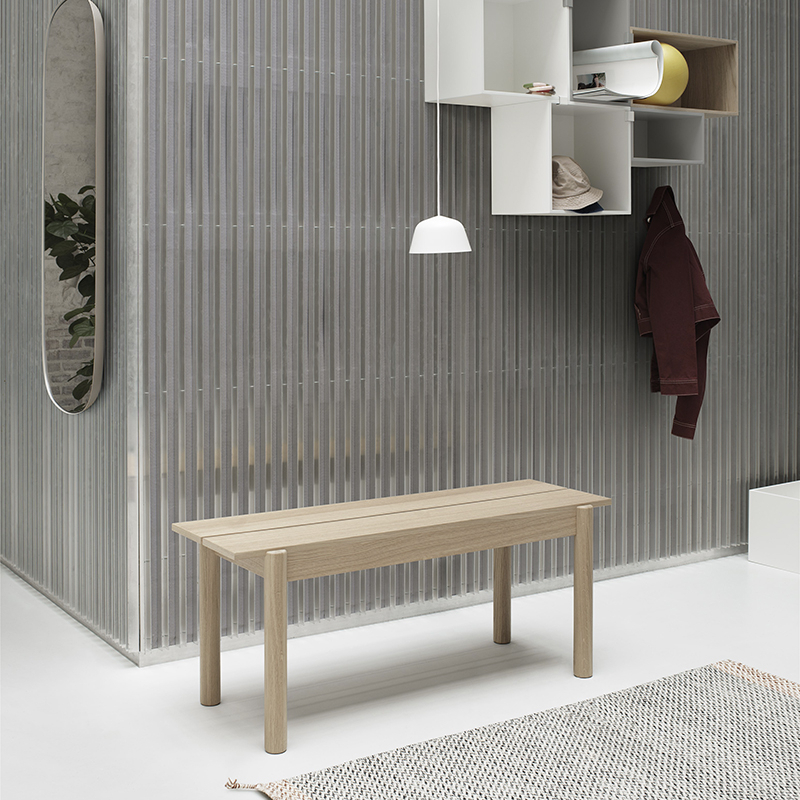 Banc LINEAR WOOD Chêne MUUTO