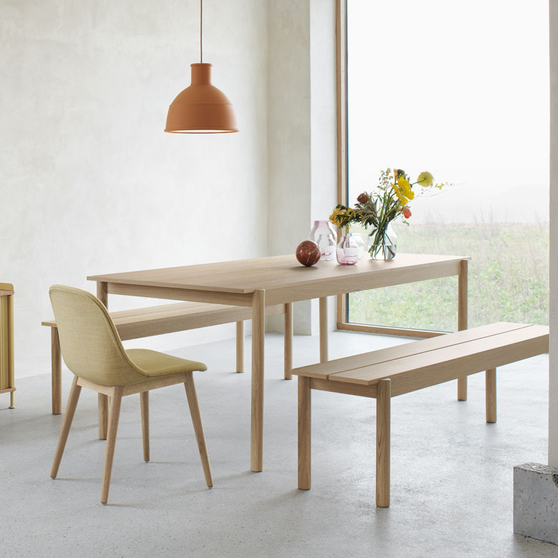 Banc LINEAR WOOD Chêne MUUTO