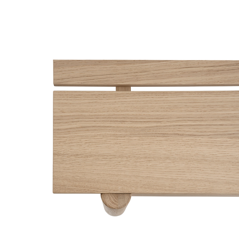 Banc LINEAR WOOD Chêne MUUTO
