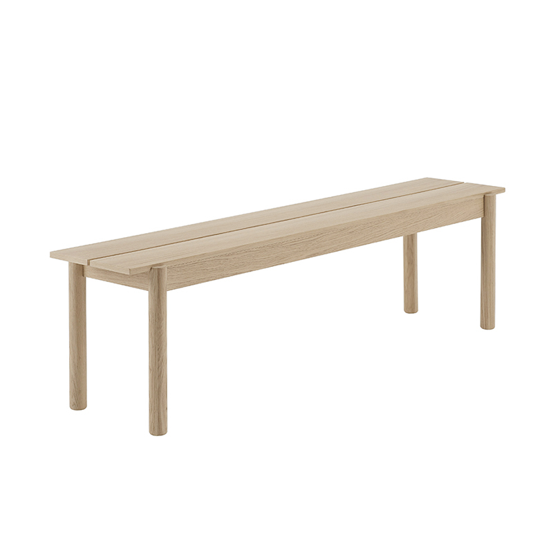 Banc LINEAR WOOD Chêne MUUTO