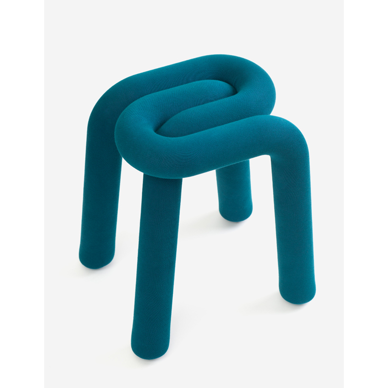 Tabouret BOLD Bleu canard MOUSTACHE