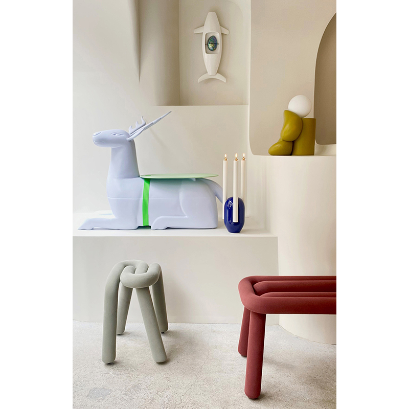 Tabouret BOLD Sauge  MOUSTACHE