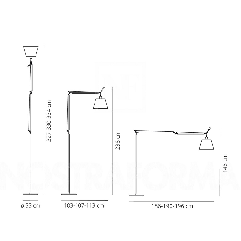 TOLOMEO MEGA TERRA Satin gris