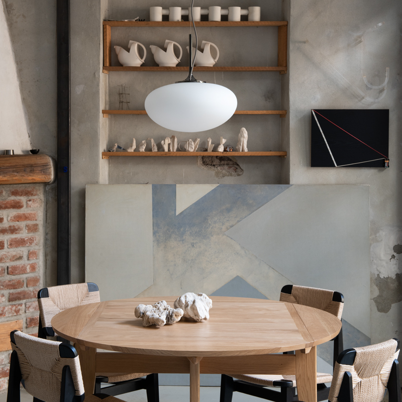 Suspension STEMLITE Gris galet GUBI