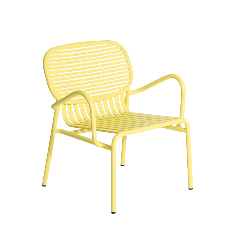 Fauteuil extérieur WEEK-END Jaune PETITE FRITURE