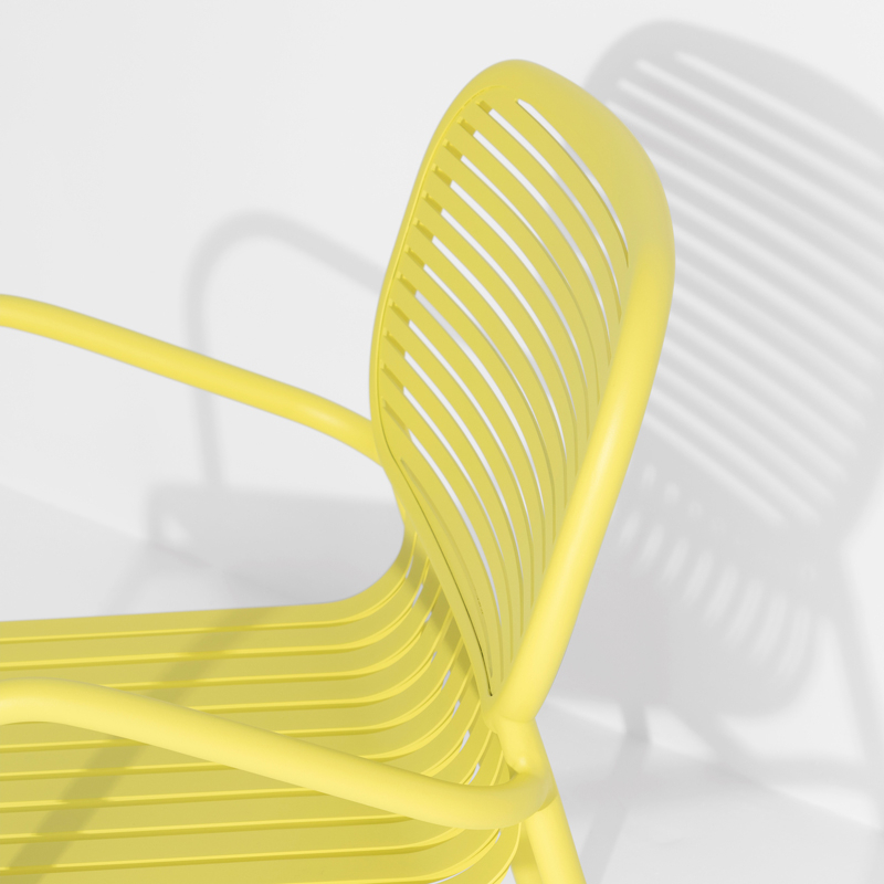 Fauteuil extérieur WEEK-END Jaune PETITE FRITURE