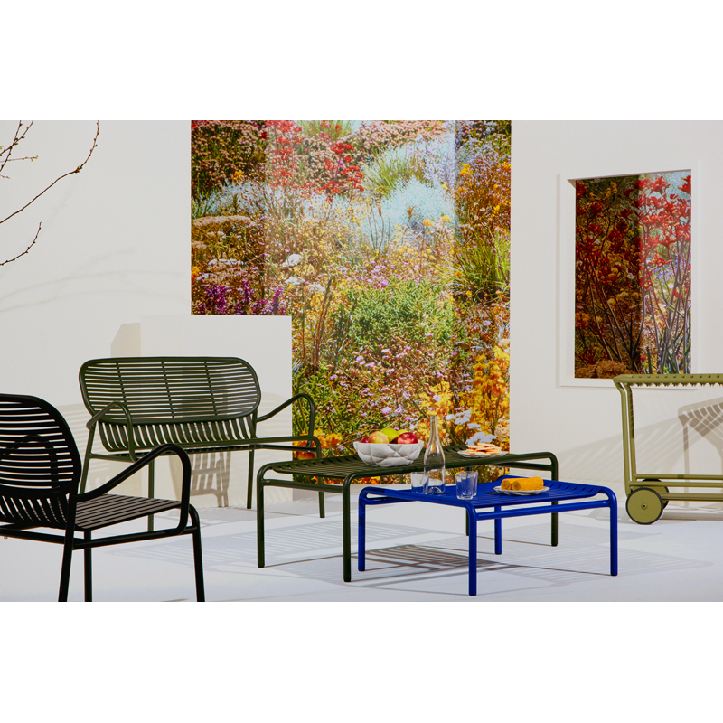 Fauteuil extérieur WEEK-END Vert menthe PETITE FRITURE
