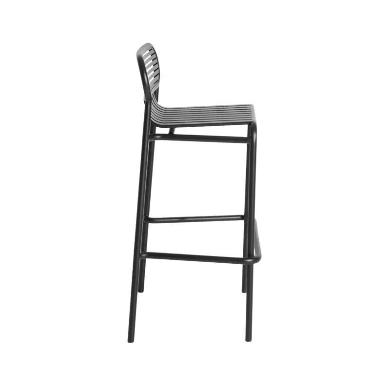Tabouret haut WEEK-END Noir PETITE FRITURE