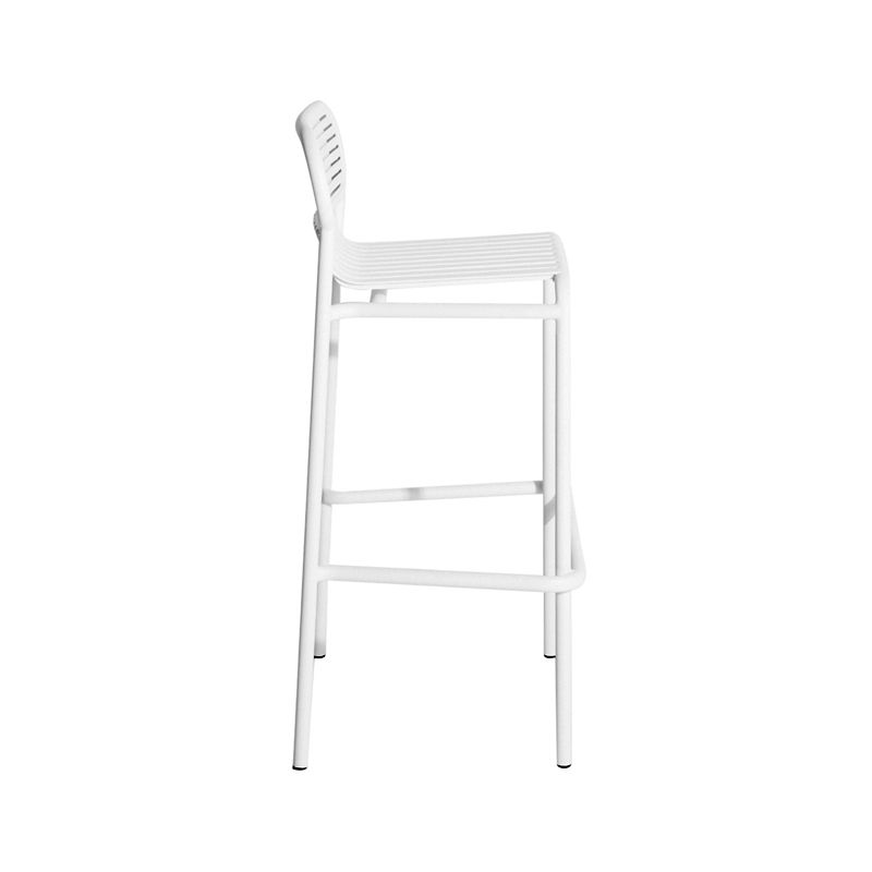 Tabouret haut WEEK-END Blanc PETITE FRITURE