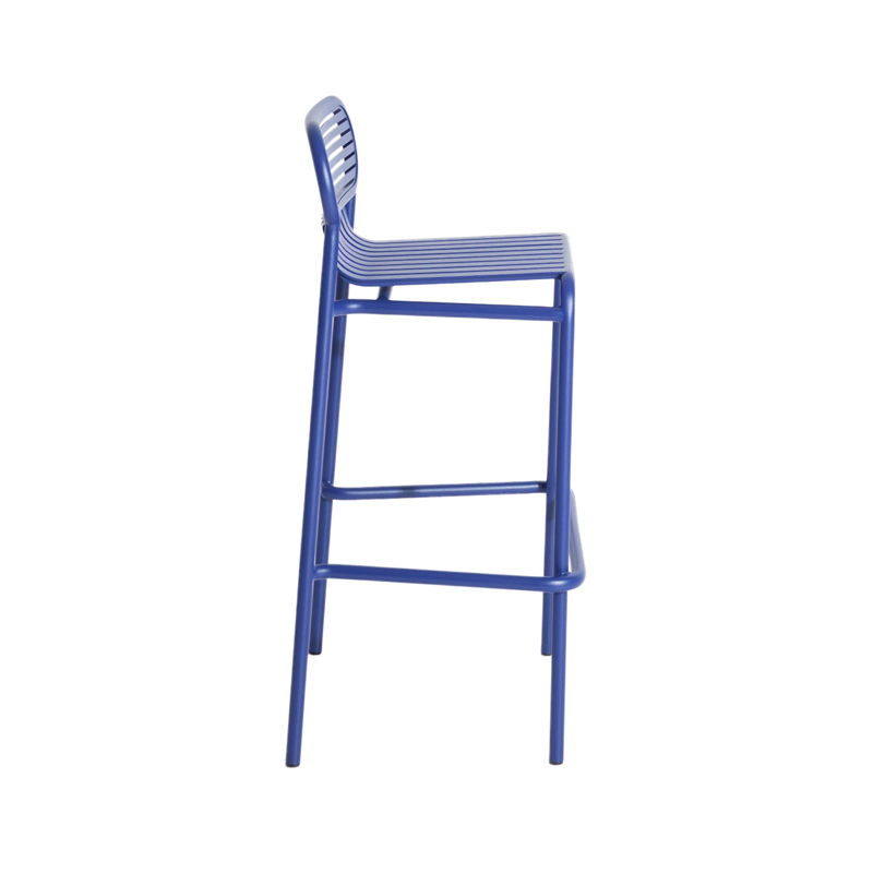Tabouret haut WEEK-END Bleu PETITE FRITURE