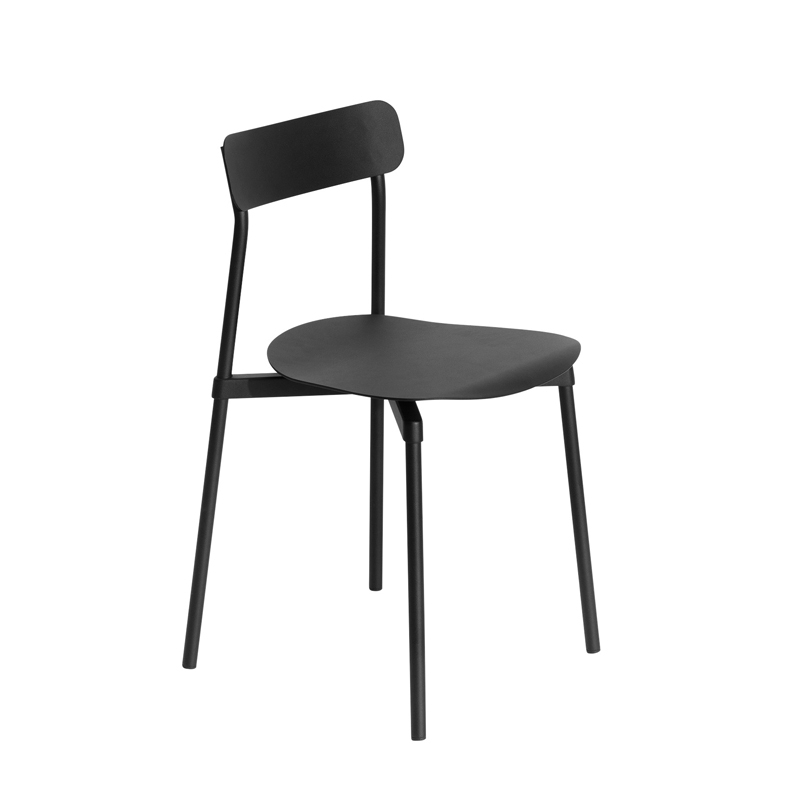 Chaise FROMME Noir PETITE FRITURE