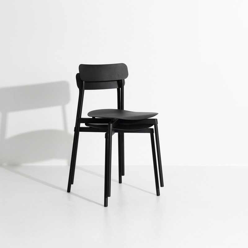 Chaise FROMME Noir PETITE FRITURE