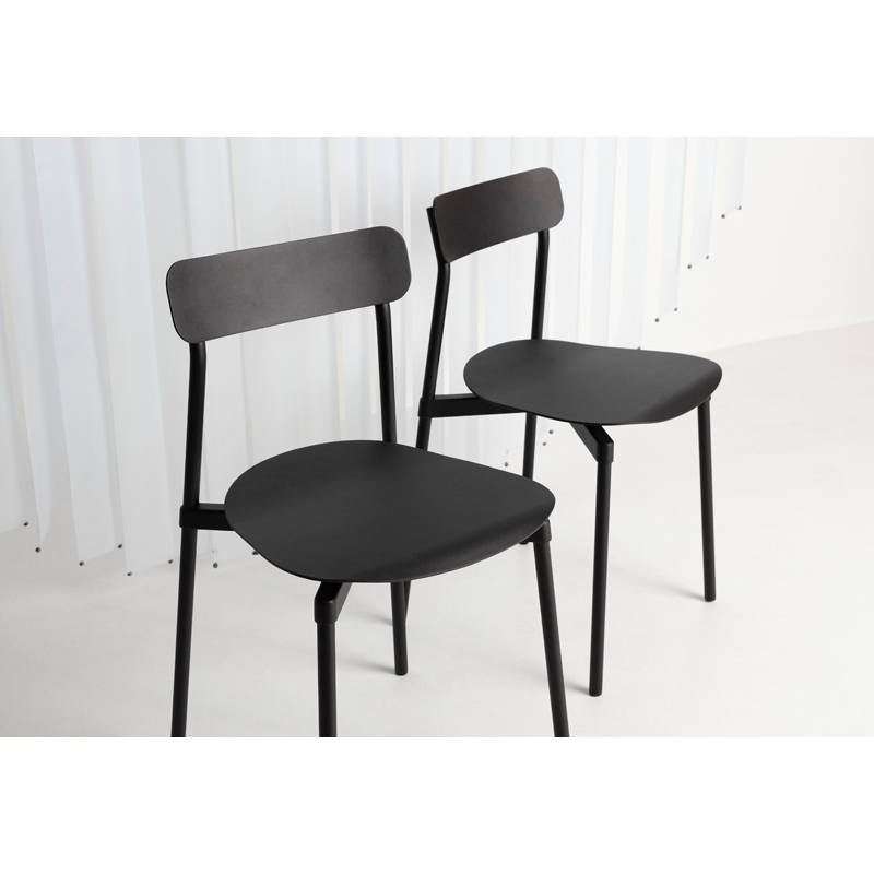 Chaise FROMME Noir PETITE FRITURE