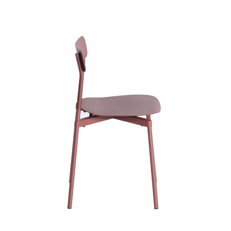 Chaise FROMME Rouge brun PETITE FRITURE
