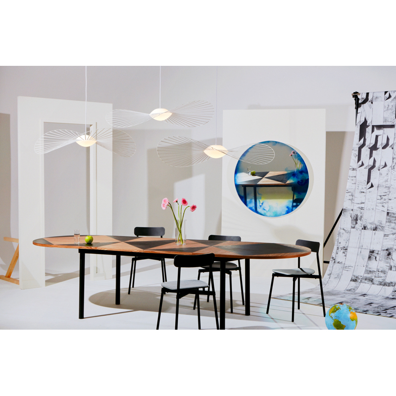 Chaise FROMME Bleu pigeon PETITE FRITURE