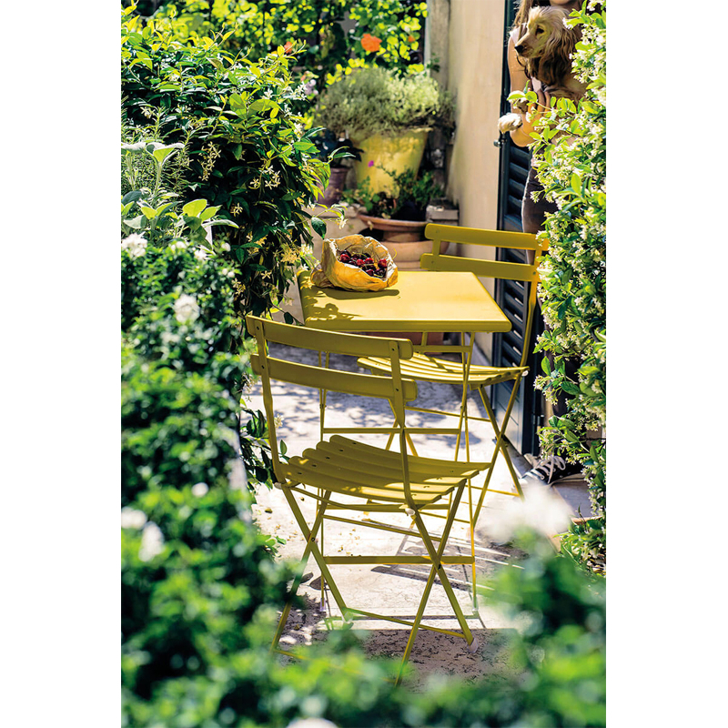 Table extérieur ARC EN CIEL Gris Vert EMU