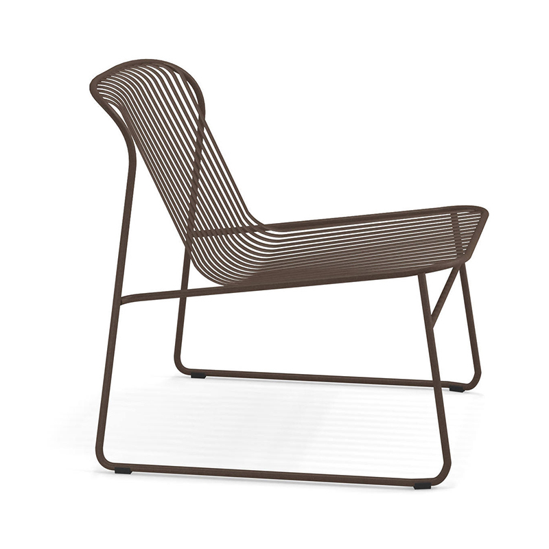 Fauteuil extérieur RIVIERA Marron d'Inde EMU