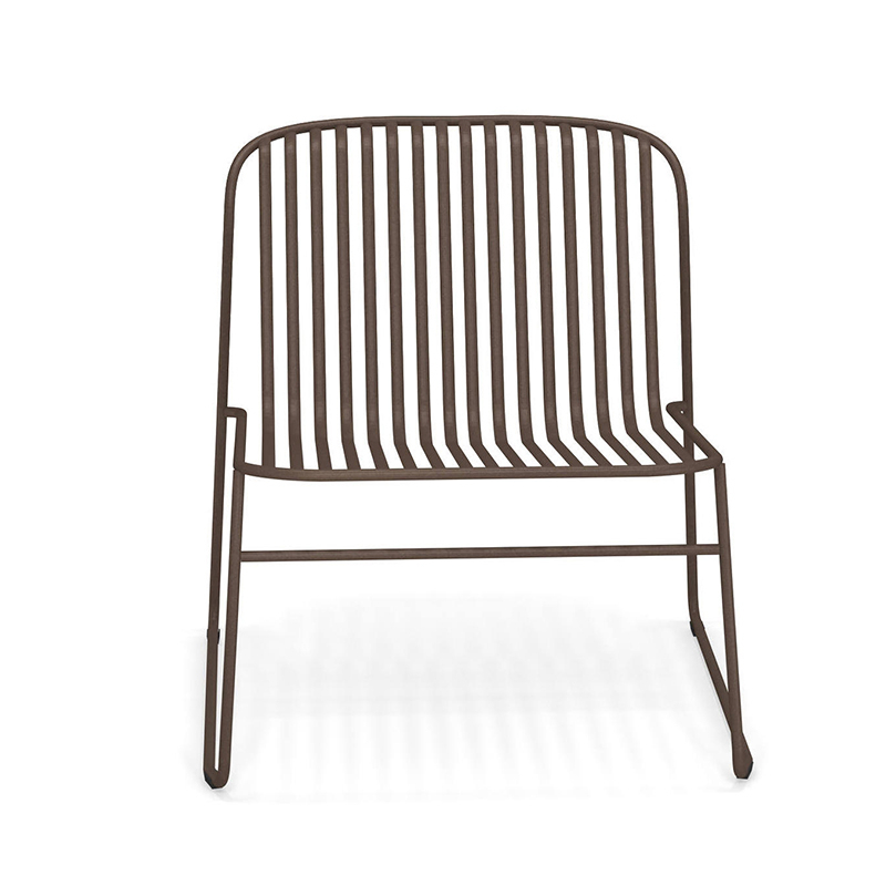 Fauteuil extérieur RIVIERA Marron d'Inde EMU
