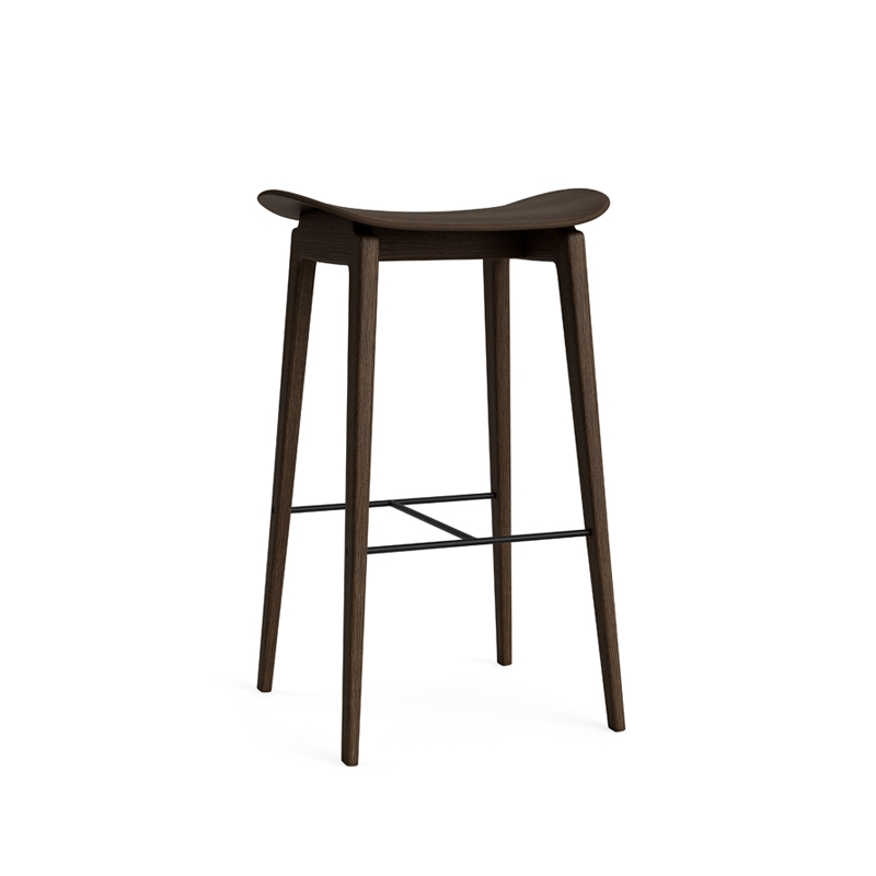 Tabouret haut NY11 Chêne fumé foncé  NORR11