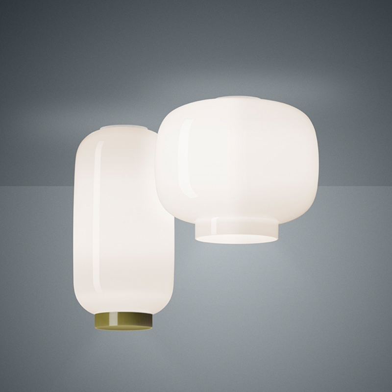 Plafonnier CHOUCHIN REVERSE 2 Vert FOSCARINI