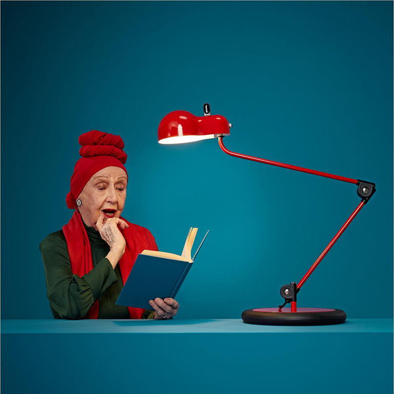 Lampe de bureau TOPO Vert STILNOVO