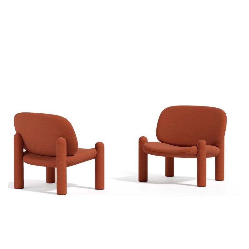 Fauteuil TOTTORI Bonifacio rouge DRIADE
