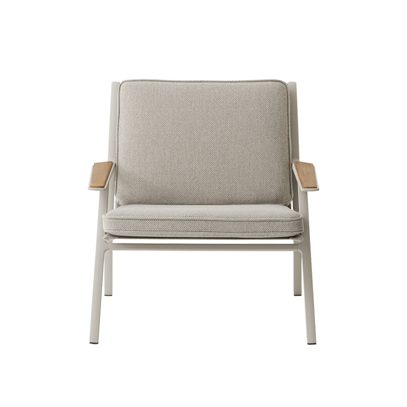 Fauteuil extérieur OPEN AIR Meadow gris clair VIPP