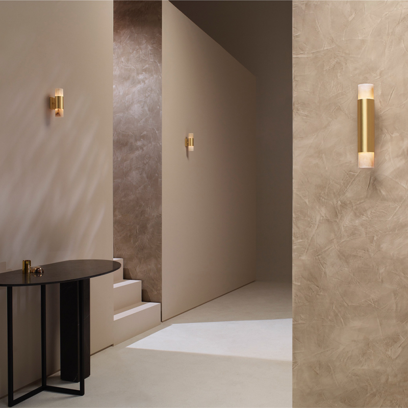 Applique ROMA Laiton satiné CTO LIGHTING